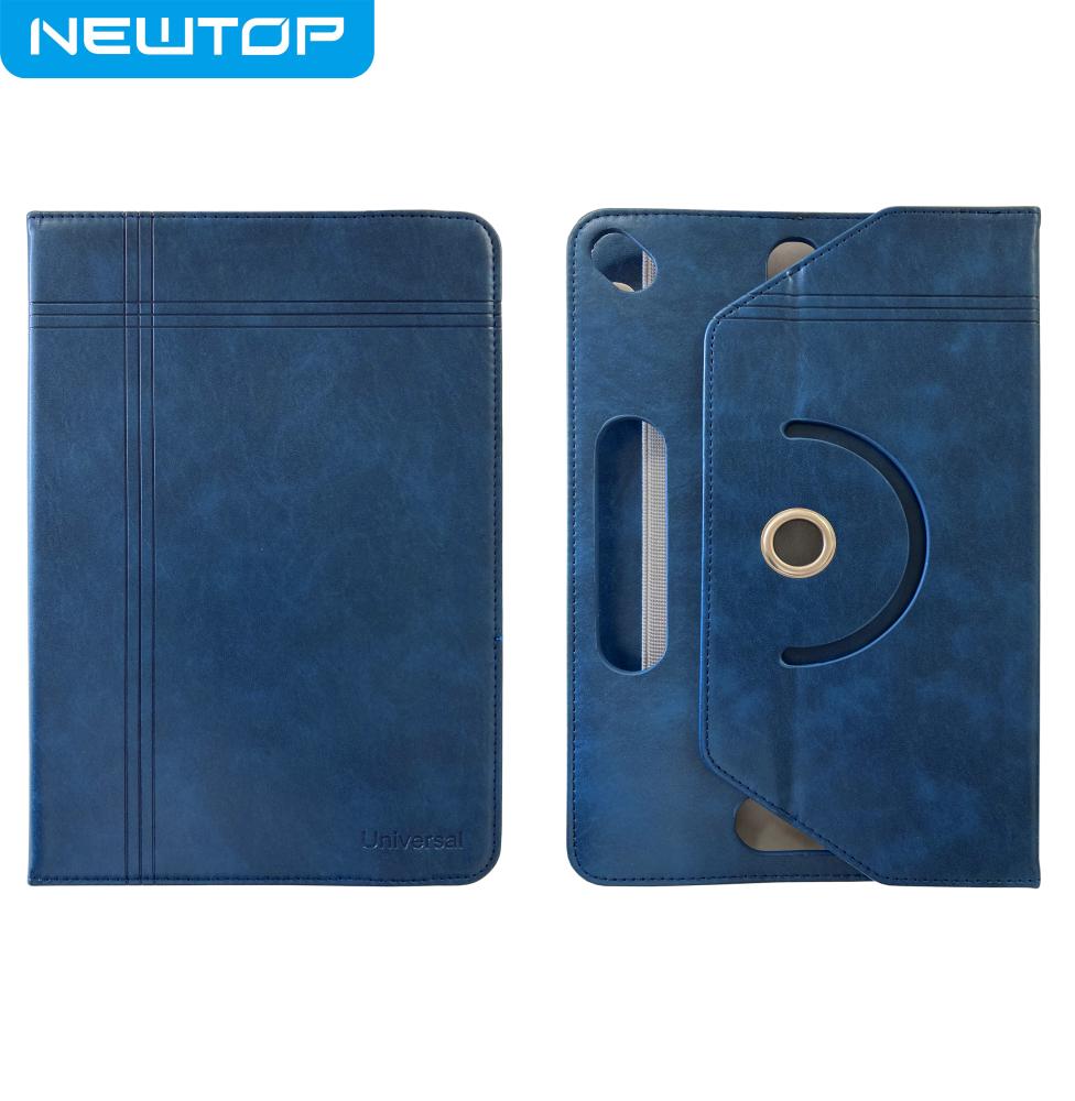 NEWTOP COVER TABLET UNIVERSALE IN PELLE PU RUOTABILE …