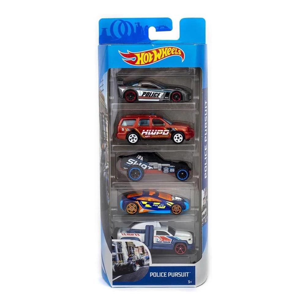 HOT WHEELS 5 VEICOLI DJG23 1806CANVASS