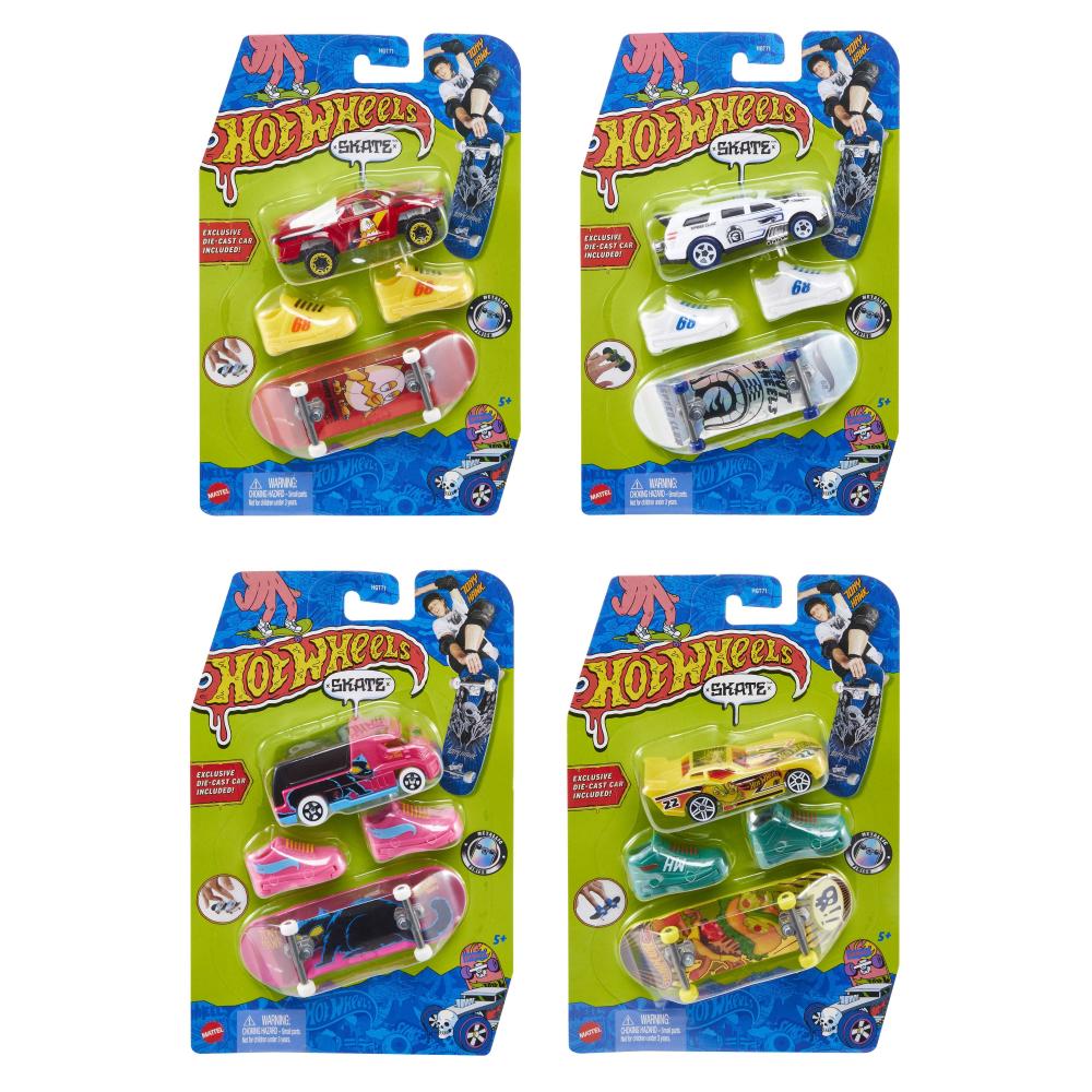 HOT WHEELS SKATE - Confezione Skateboard + Veicolo …
