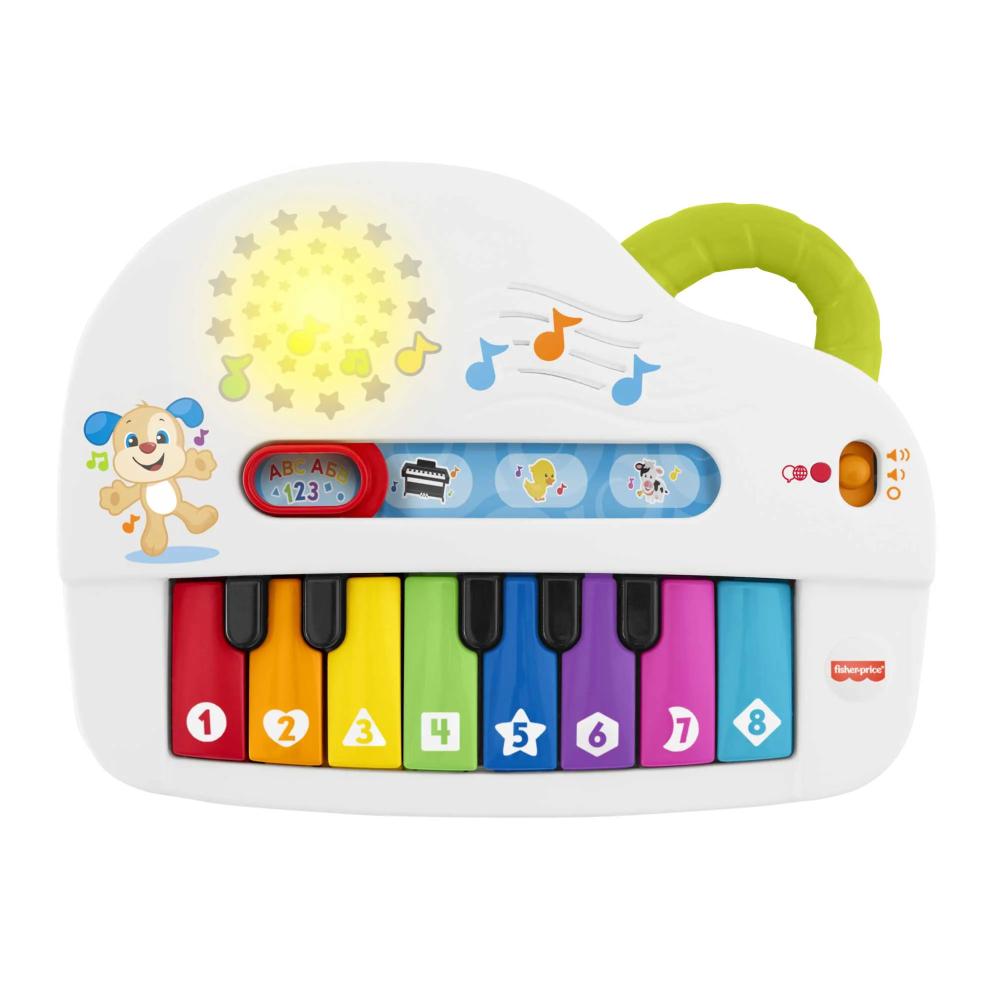 FISHER - PRICE - PIANOFORTE DI CAGNOLINO MULTILINGUA …