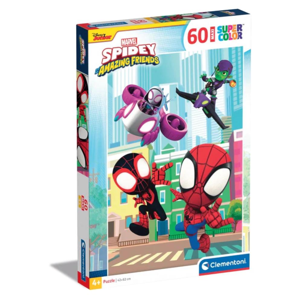 CLEMENTONI PUZZLE 60 MAXI SPIDEY & HIS AMAZING …