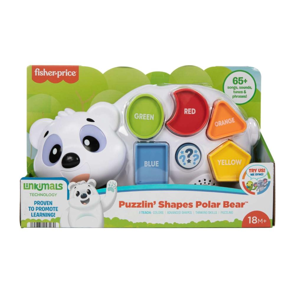FISHER - PRICE - FABIETTO ORSETTO FORME COLORI …