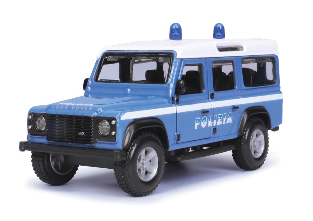 BURAGO CDU LAND ROVER DEFENDER WITH POLIZIA LIVERY …