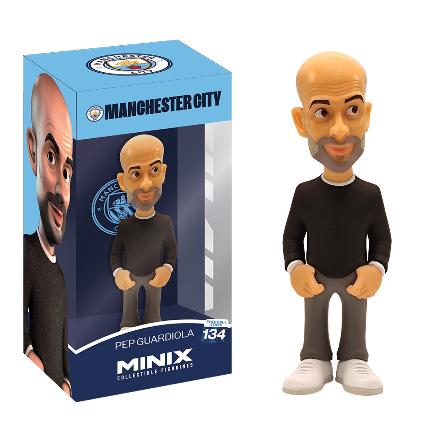 MINIX COLLECTIBLE FIGURINES - Manchester City - Pep …