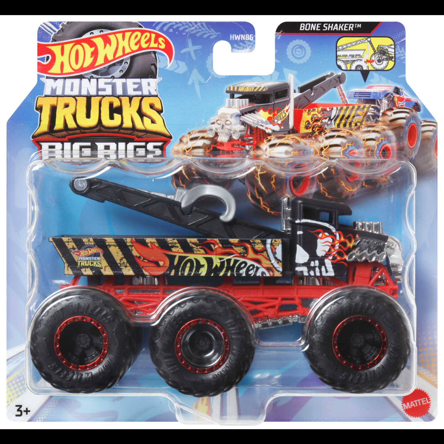 HOT WHEELS MONSTER TRUCKS - GRANDI TIR 1:64 …