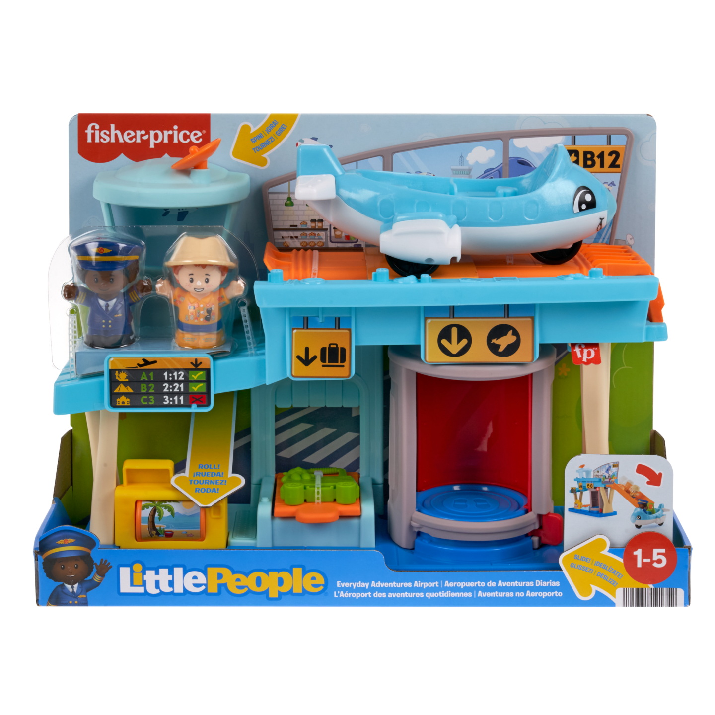 Fisher-Price - Little People Avventure in Aeroporto HTJ26