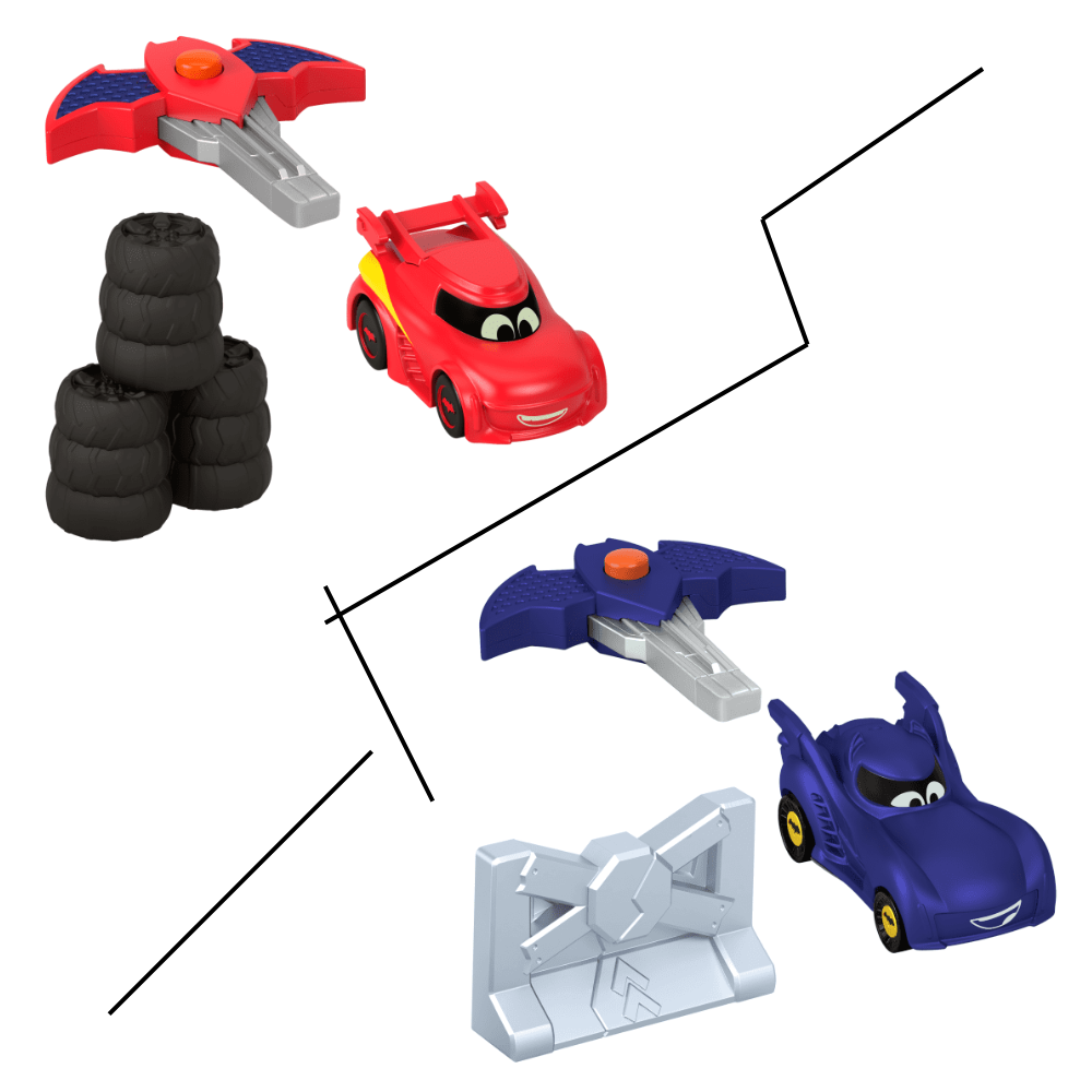 FICHER- PRICE - DC Batwheels Veicoli Lancia e …