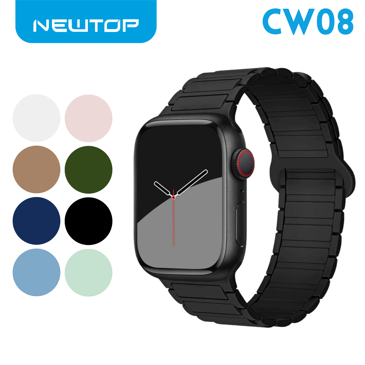 NEWTOP CW08 CINTURINO WATCH IN MAGNETICO SILICONE 38 …