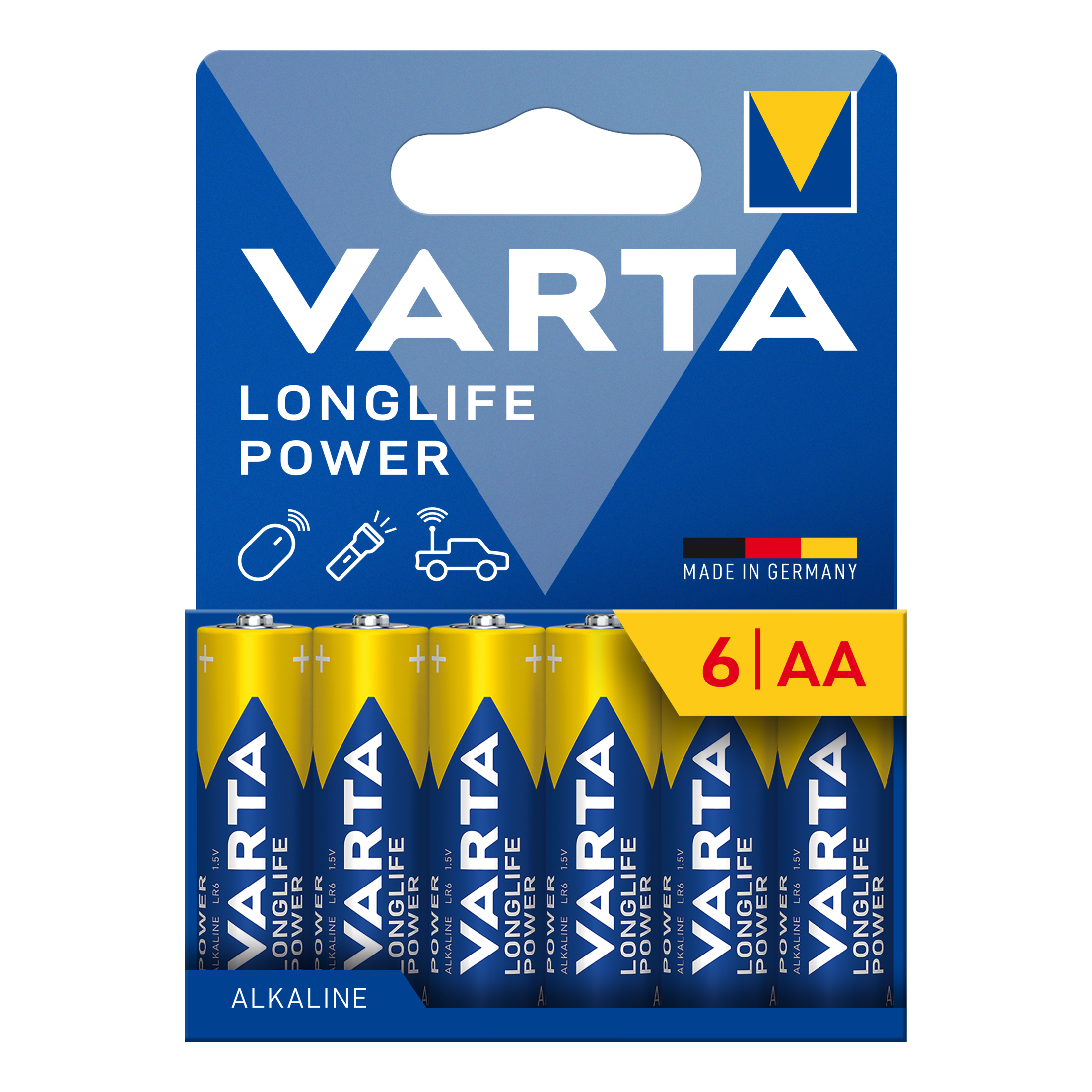 VARTA PILA LONGLIFE POWER STILO AA BL6