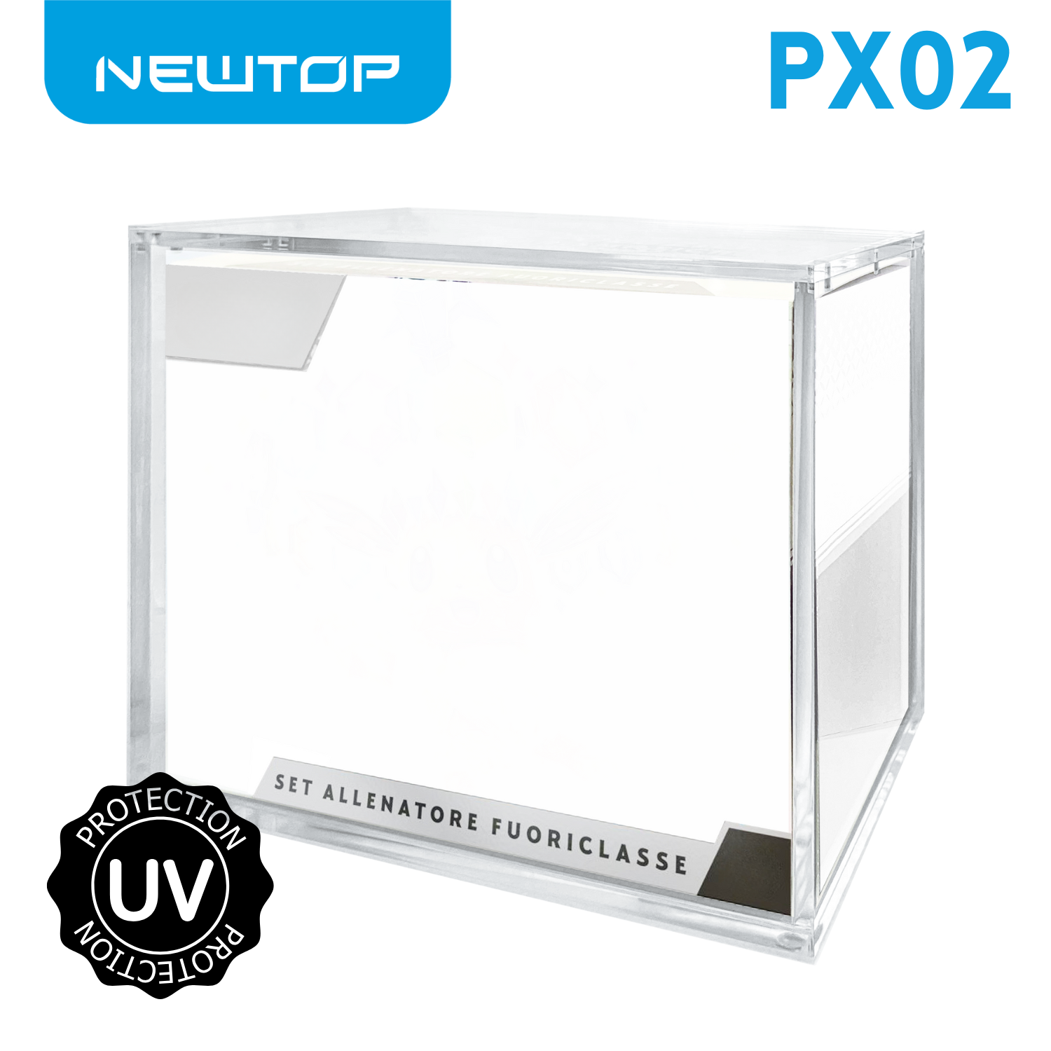 NEWTOP ACRYLIC BOX CASE HIGH UV PROTECTION COMPATIBILE …