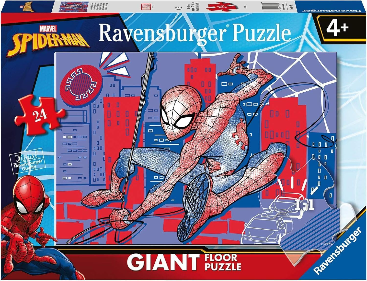 Ravensburger Puzzle 24 PC - Spiderman 3088