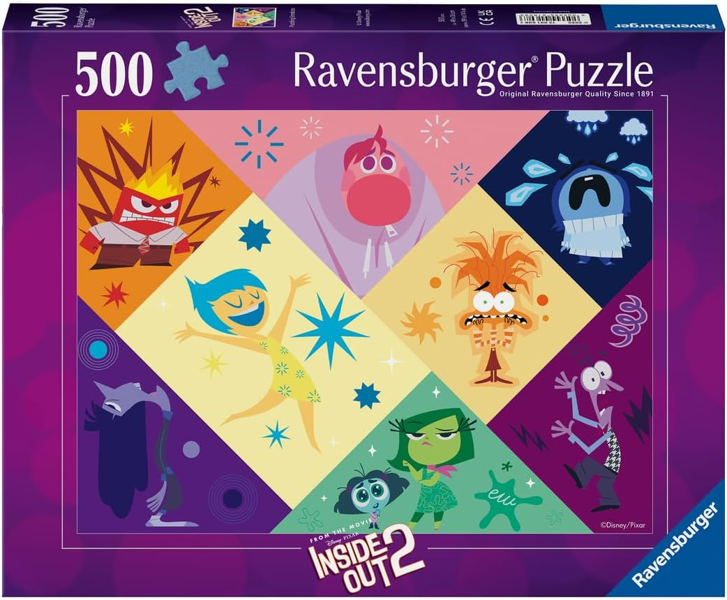 Ravensburger Puzzle 500 PC - Inside Out 2 …
