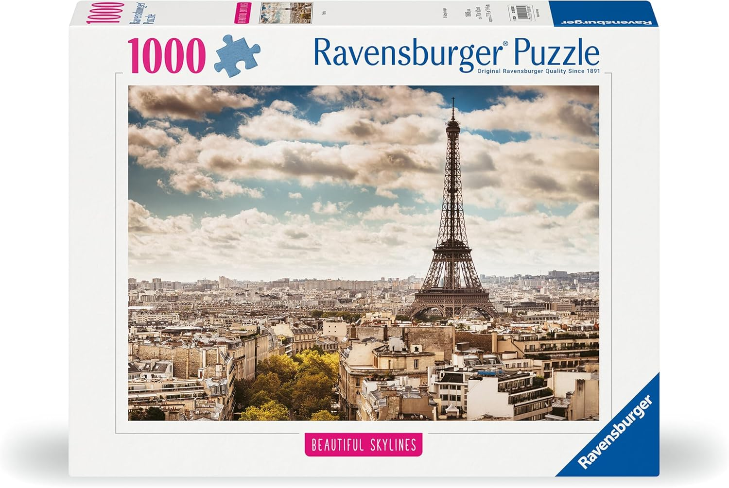 Ravensburger Puzzle 1000 PC Highlight: Beautiful Skylines - …