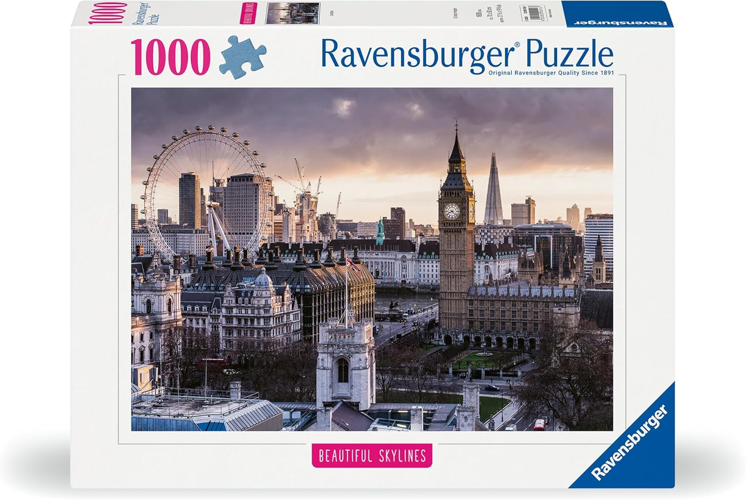 Ravensburger Puzzle 1000 PC Highlight: Beautiful Skylines - …