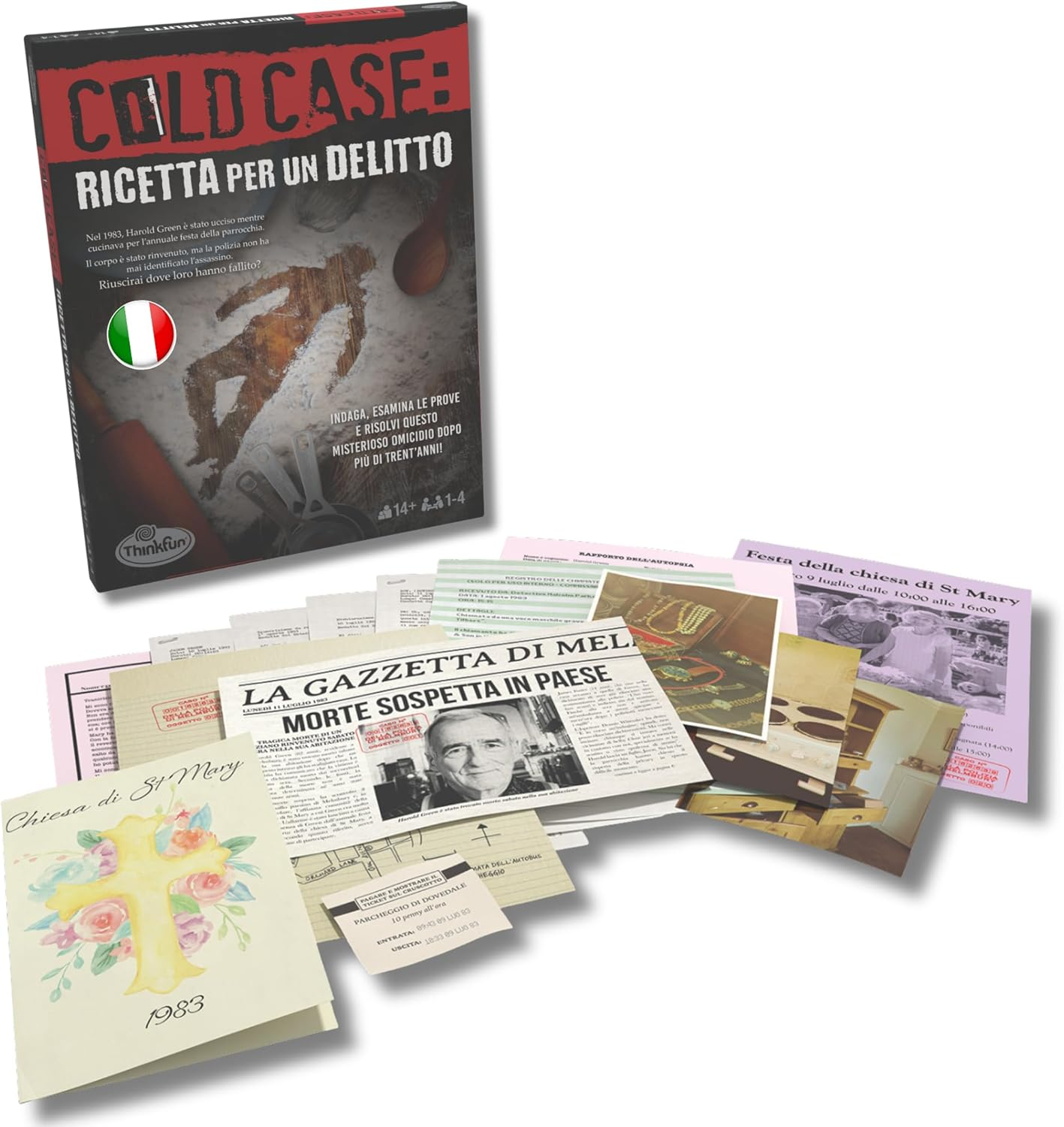 Ravensburger Cold Case 2: Ricetta per un delitto …