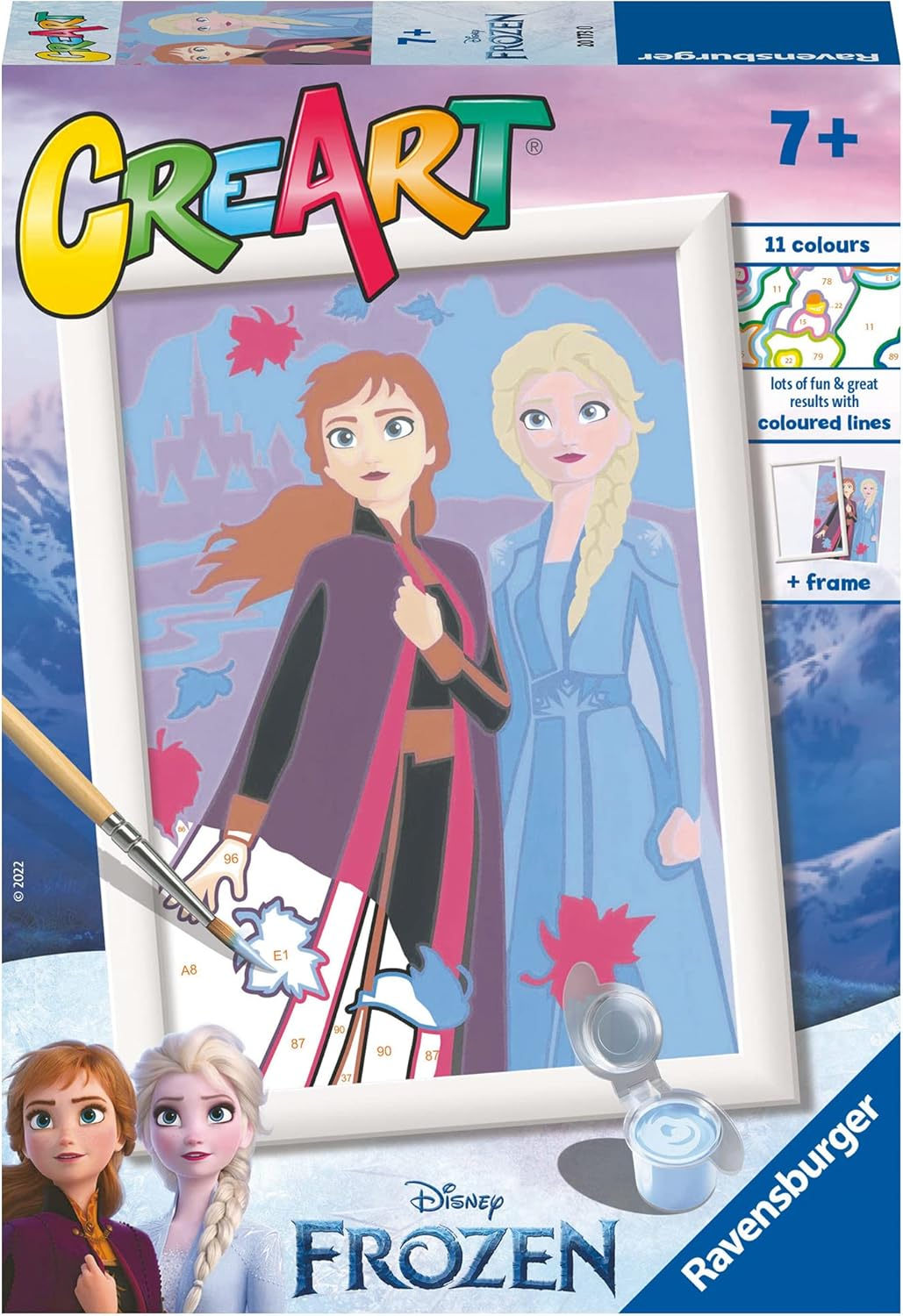 Ravensburger CreArt Serie E licenziati - Frozen: Sisters …