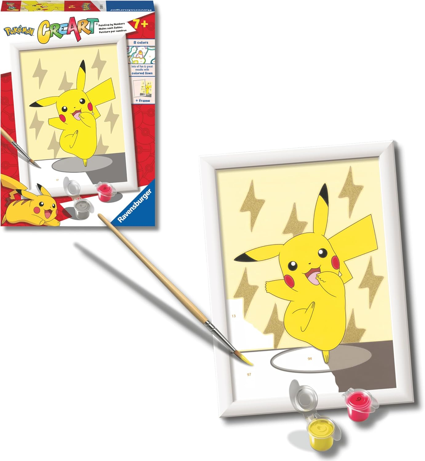 Ravensburger CreArt Serie E licenziati - Pokemon: Pikachu …