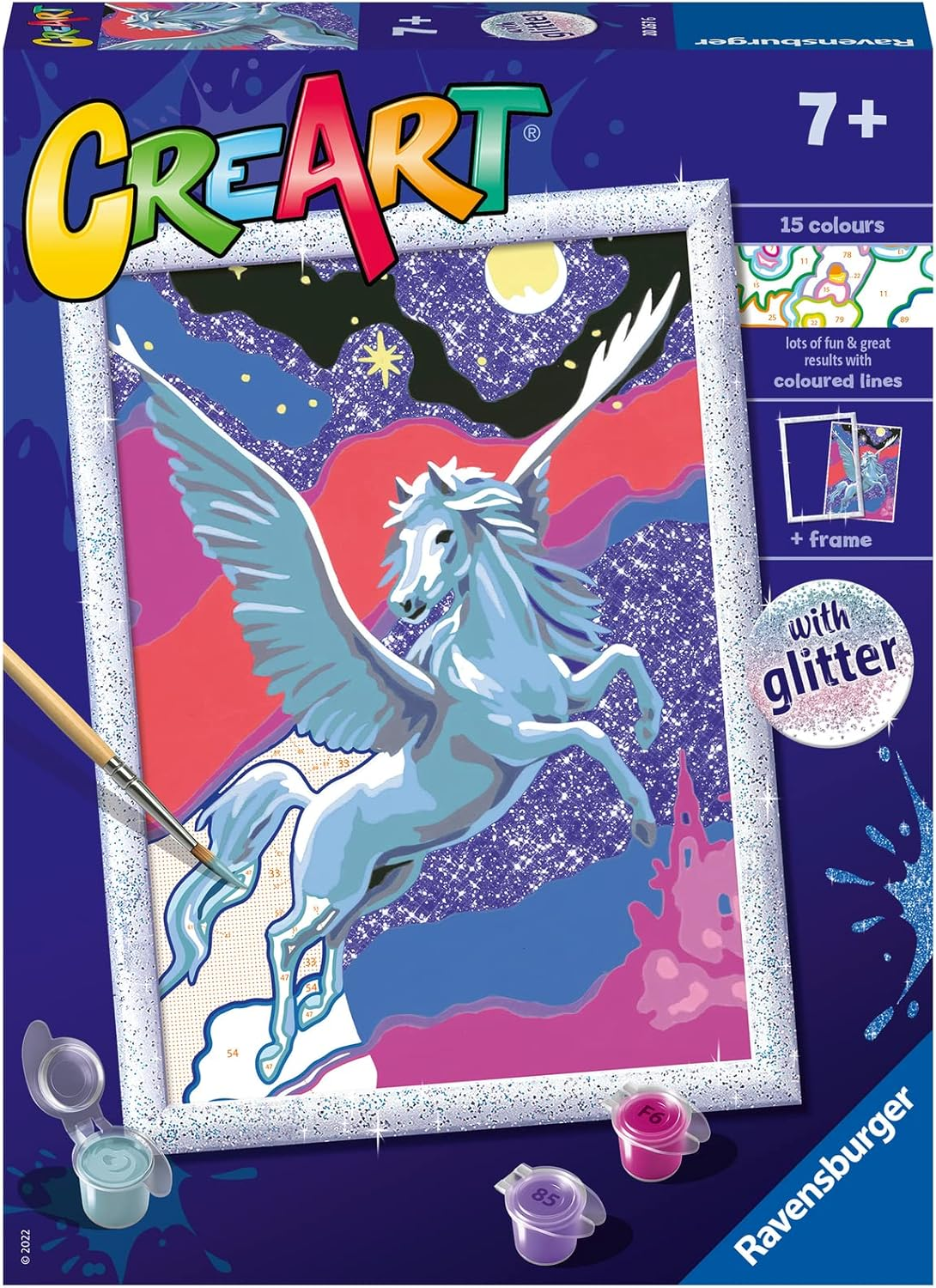 Ravensburger CreArt Serie D Classic - Pegaso scintillante …