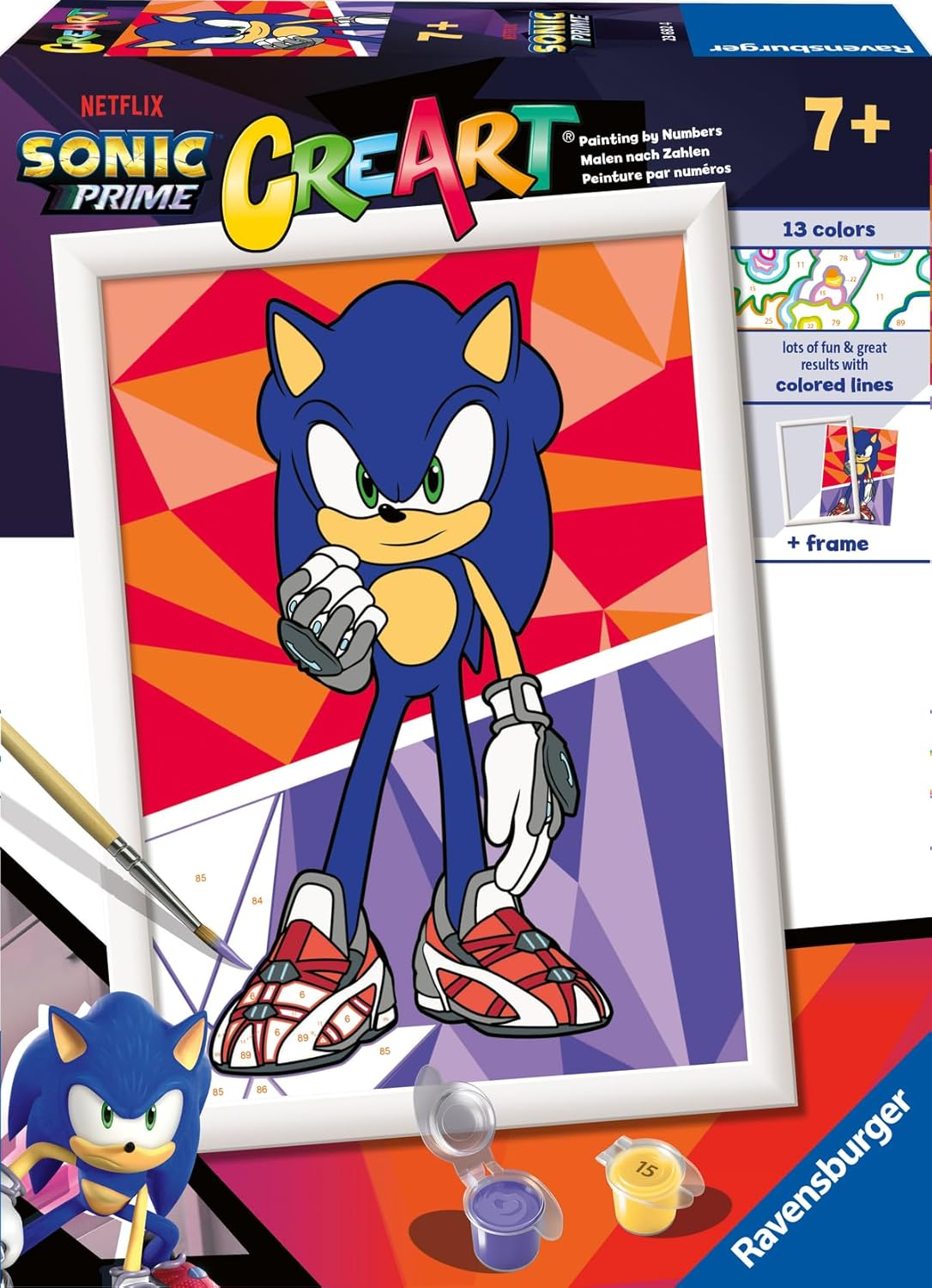 Ravensburger CreArt Serie D licensed - Sonic Prime …