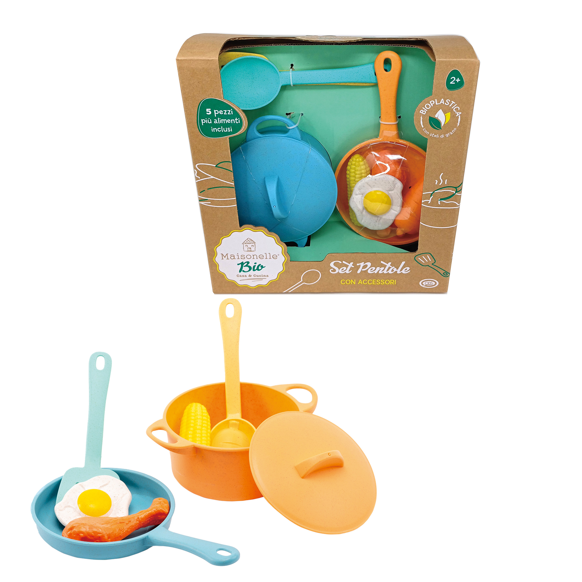 Maisonelle Bio - Set Pentole e accessori, 9 …