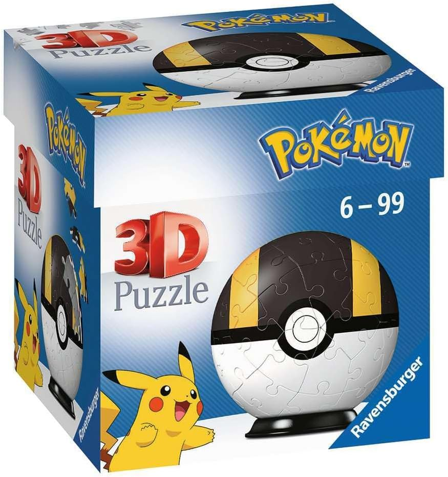 Ravensburger Puzzle 3D - Puzzleball 54 pc Pokeball …