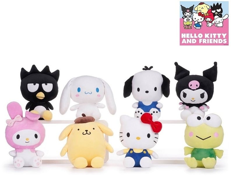 HELLO KITTY AND FRIENDS PELUCHE 8 ASSORTITI S3 …