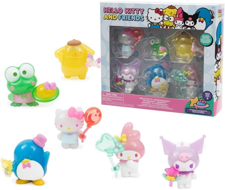 GIOCHI PREZIOSI HELLO KITTY PERSONAGGI 6 PACK HKT11000 …