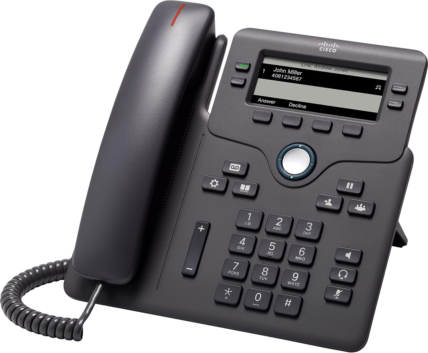 CISCO TELEFONO IP PROFESSIONALE 6851 A 4 LINEE …