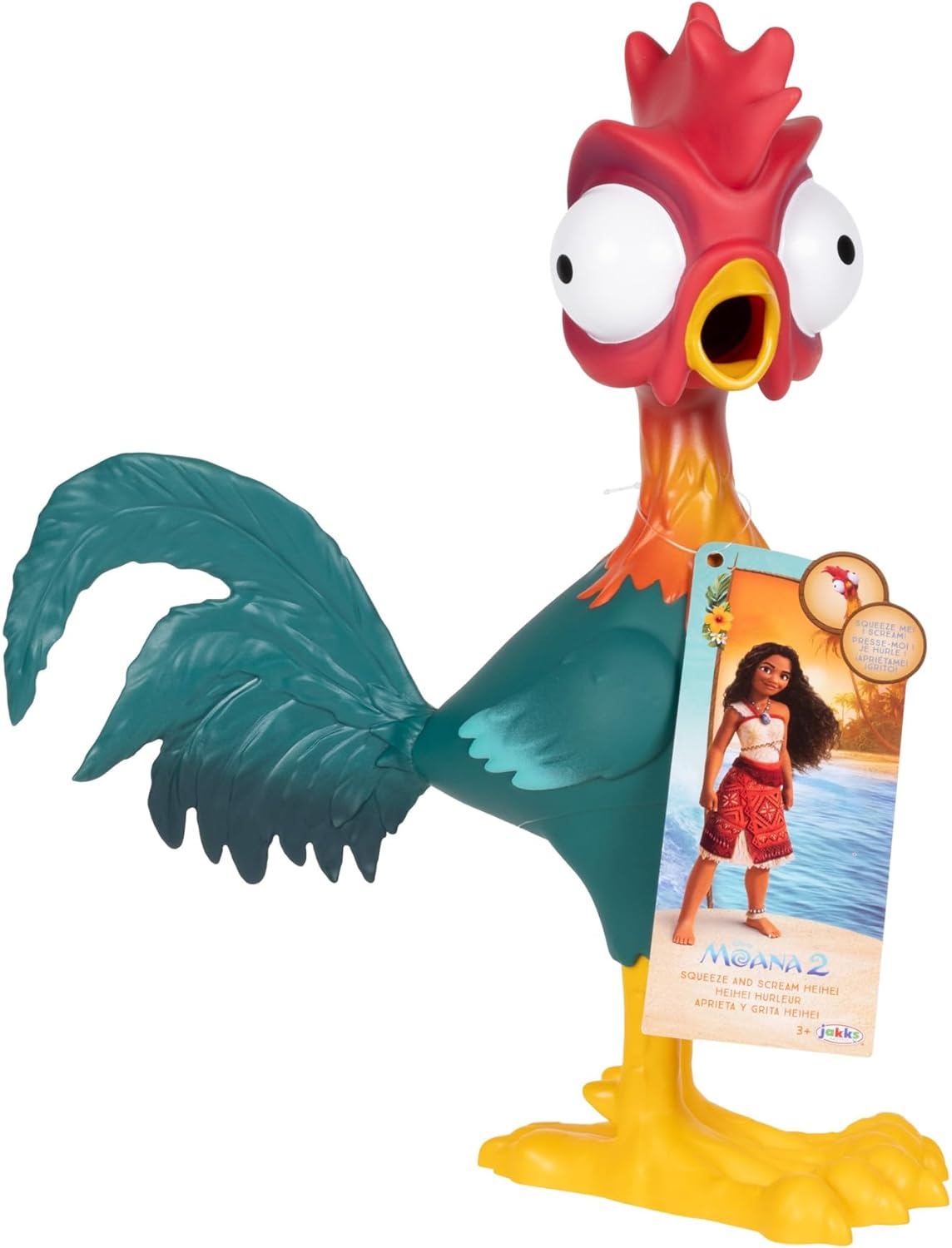 Jakks - Oceania 2 gallo Squeeze & Scream …