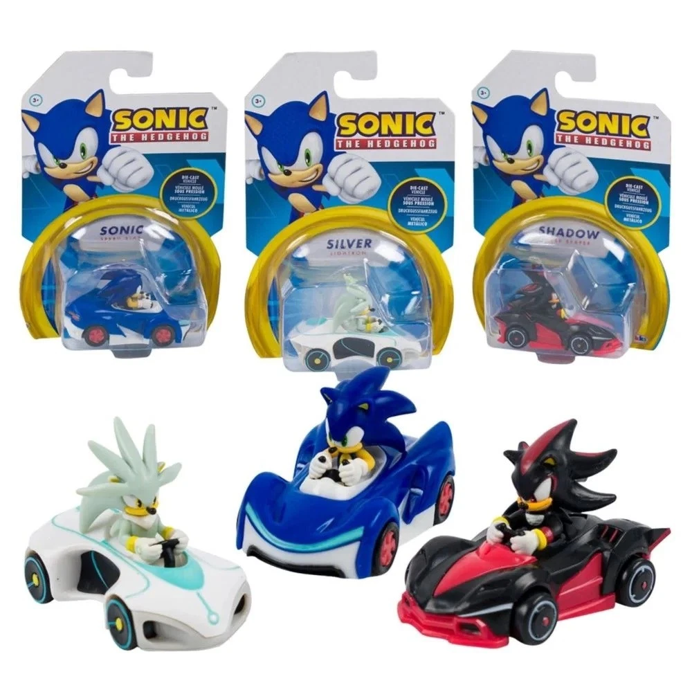 Jakks - Sonic veicoli die-cast 1:64 assortimento wave …