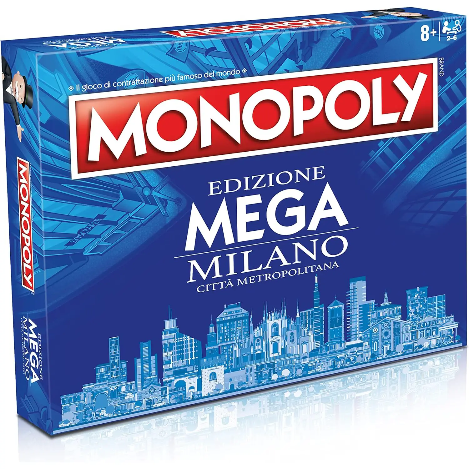 HASBRO MONOPOLY - EDIZIONE MEGA MILANO CITTA' METROPOLITANA …