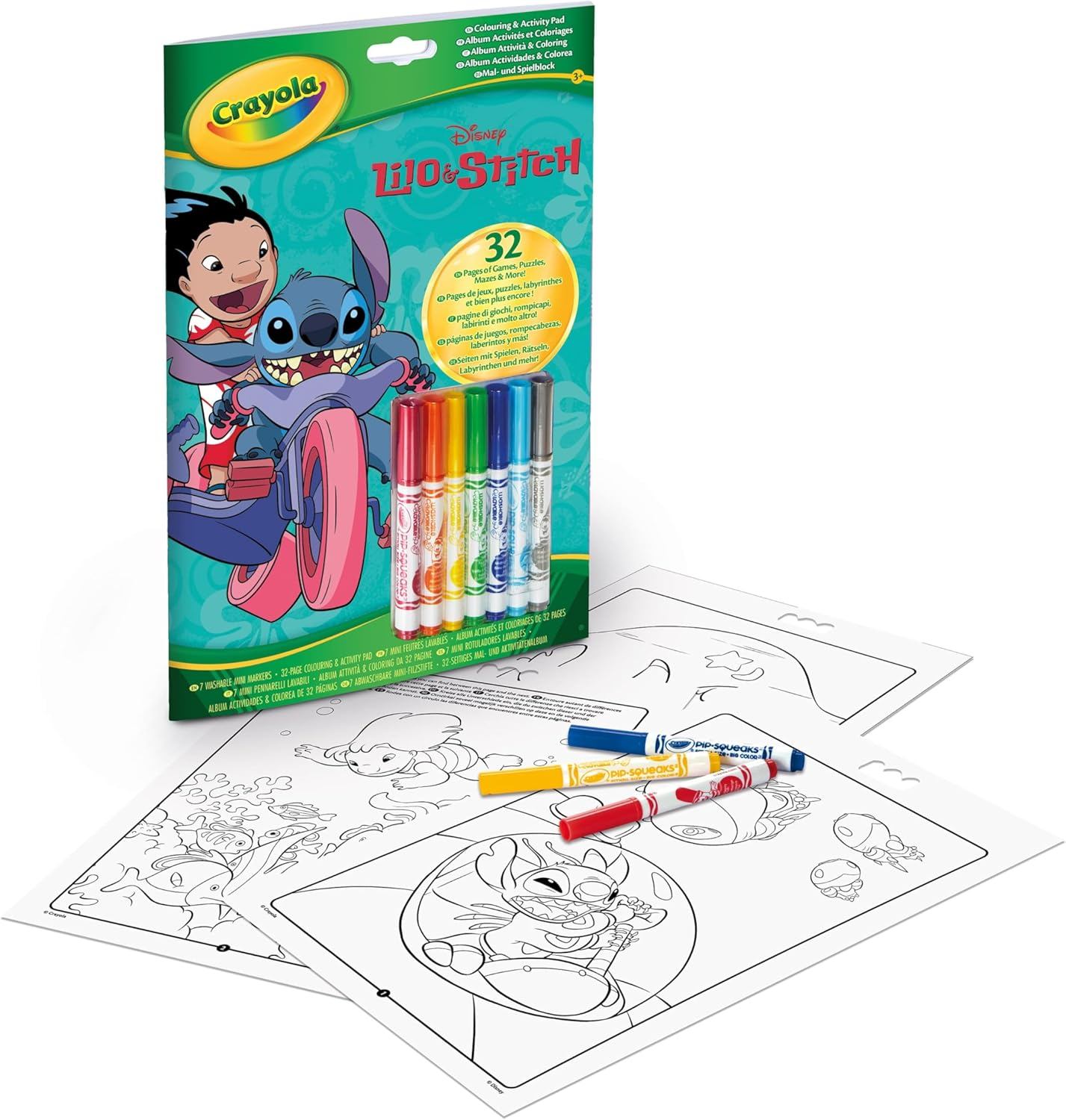 CRAYOLA - ALBUM COLORING DISNEY LILO & STITCH …