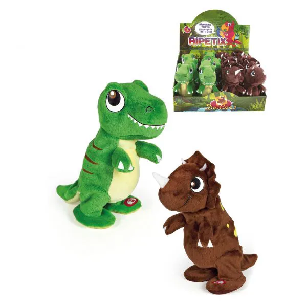 DE.CAR2 - RIPETIX DINOSAURO 2 COLORI H20CM 24382 …