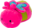DE.CAR2 - FARFALLA FLUFFY ANIMAL FRIENDS 25CM SUPERSOFT …