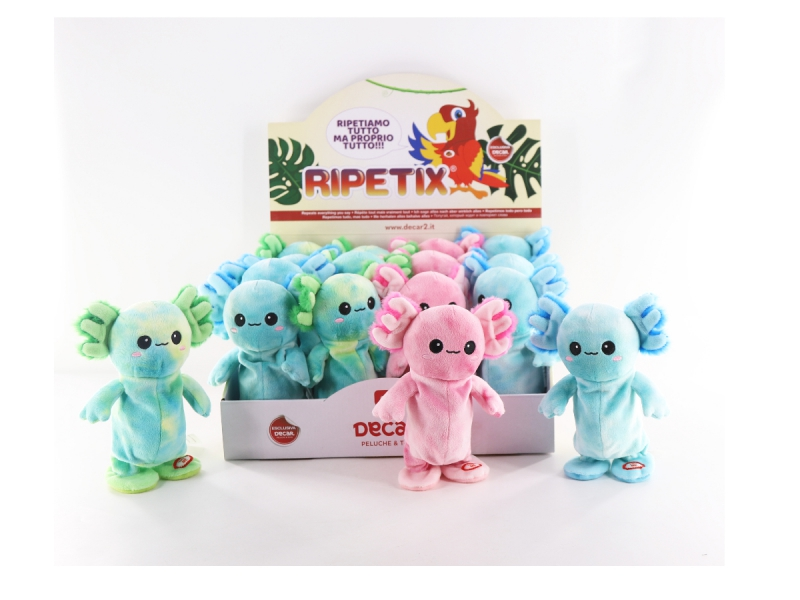 DE.CAR2 - RIPETIX AXOLOTL H20CM 3 COL.ASS 27597 …
