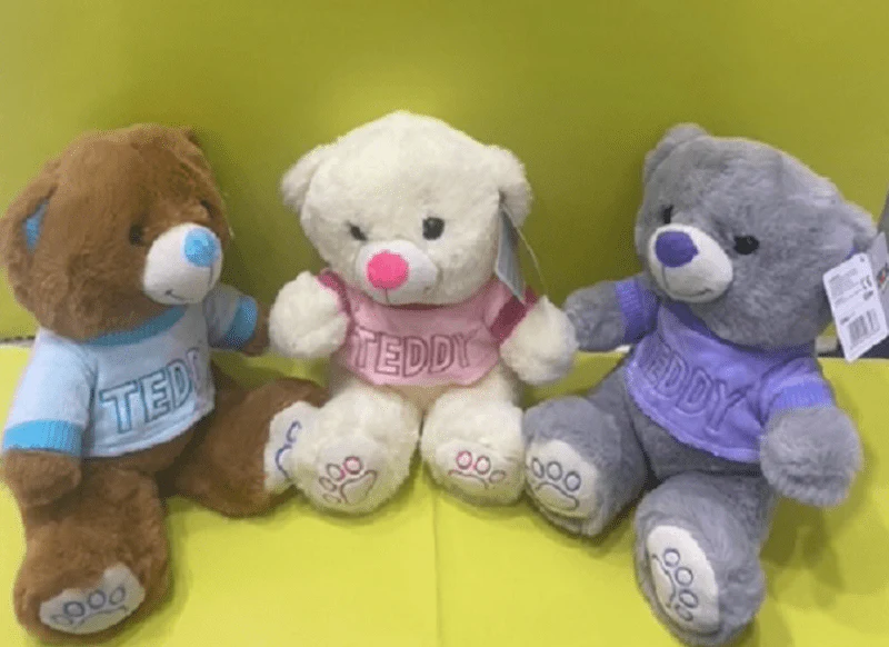 DE.CAR2 - ORSETTO TEDDY SEDUTO H23CM C/TSHIRT 3 …