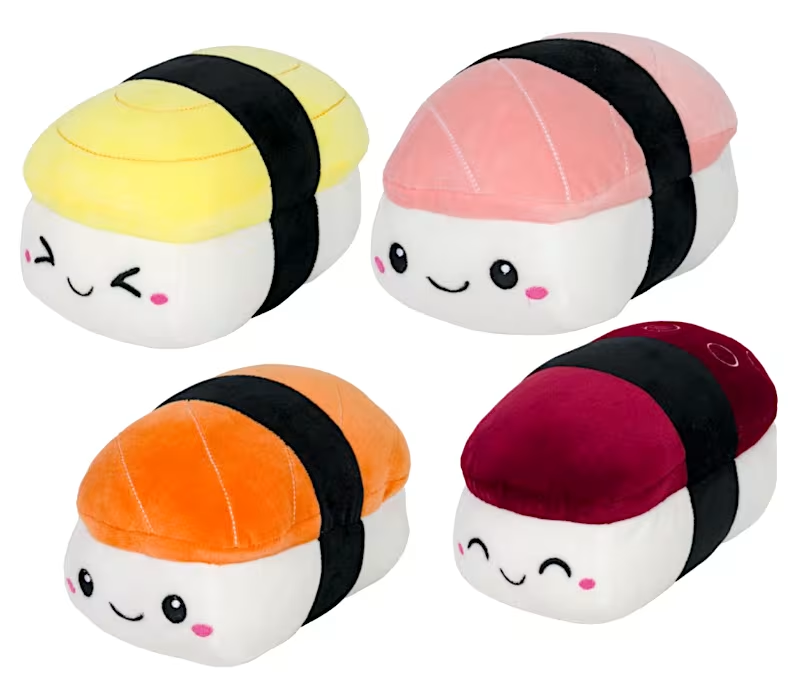 DE.CAR2 - GUSTAMICI SUSHI NIGIRI 20CM 4ASS SUPERSOFT …