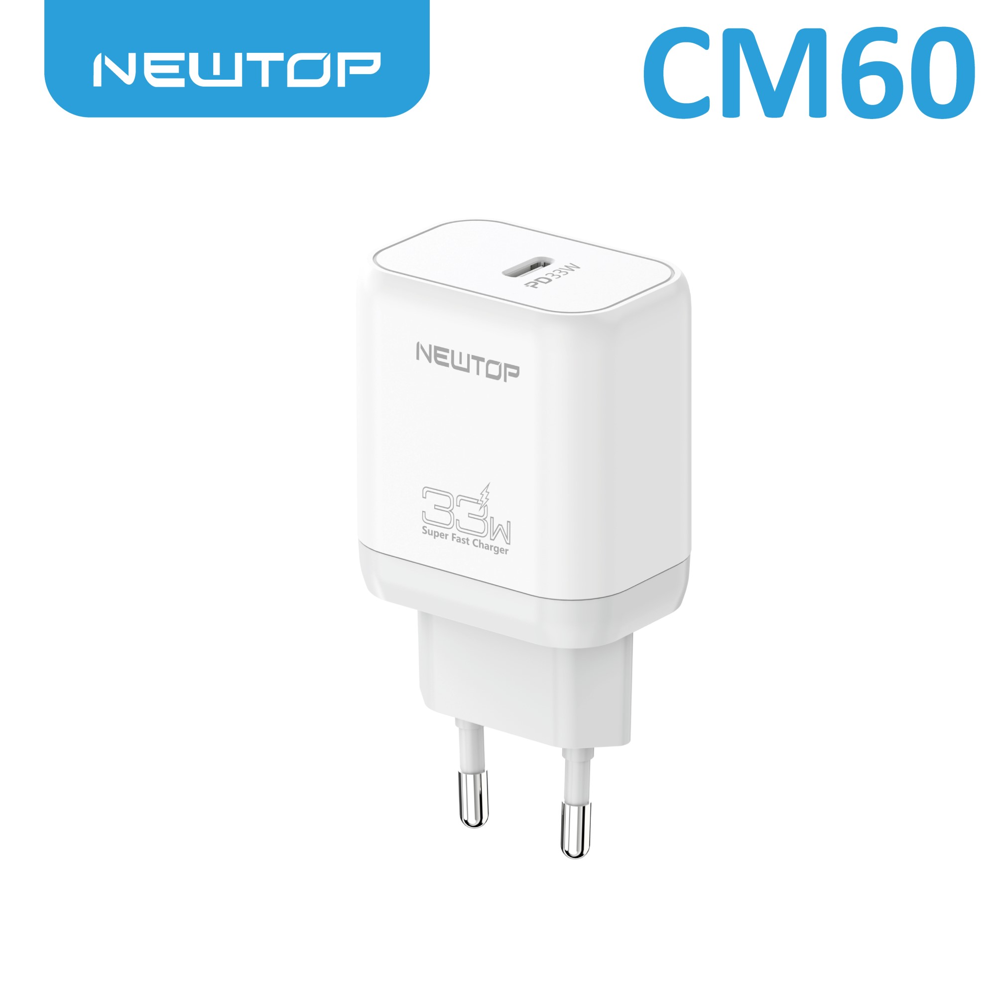NEWTOP CM60 CARICATORE DA MURO PD 33W