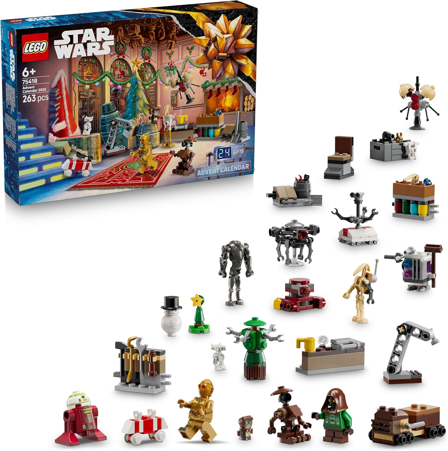 LEGO STAR WARS - CALENDARIO AVVENTO 2025 75418 …