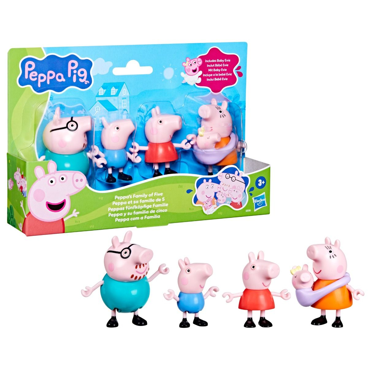 HASBRO - PEPPA PIG - LA FAMIGLIA DI …