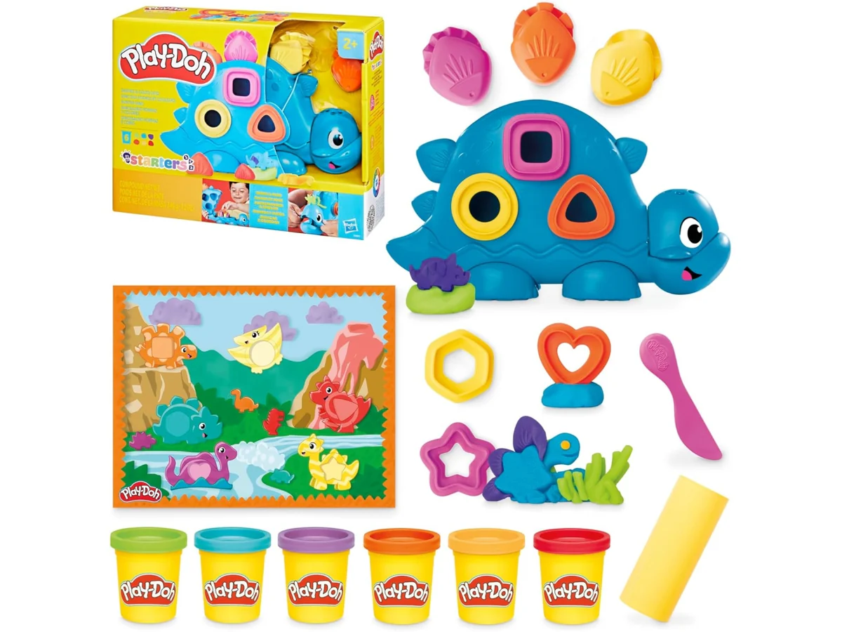 HASBRO - Play-Doh il mio primo dino forme …