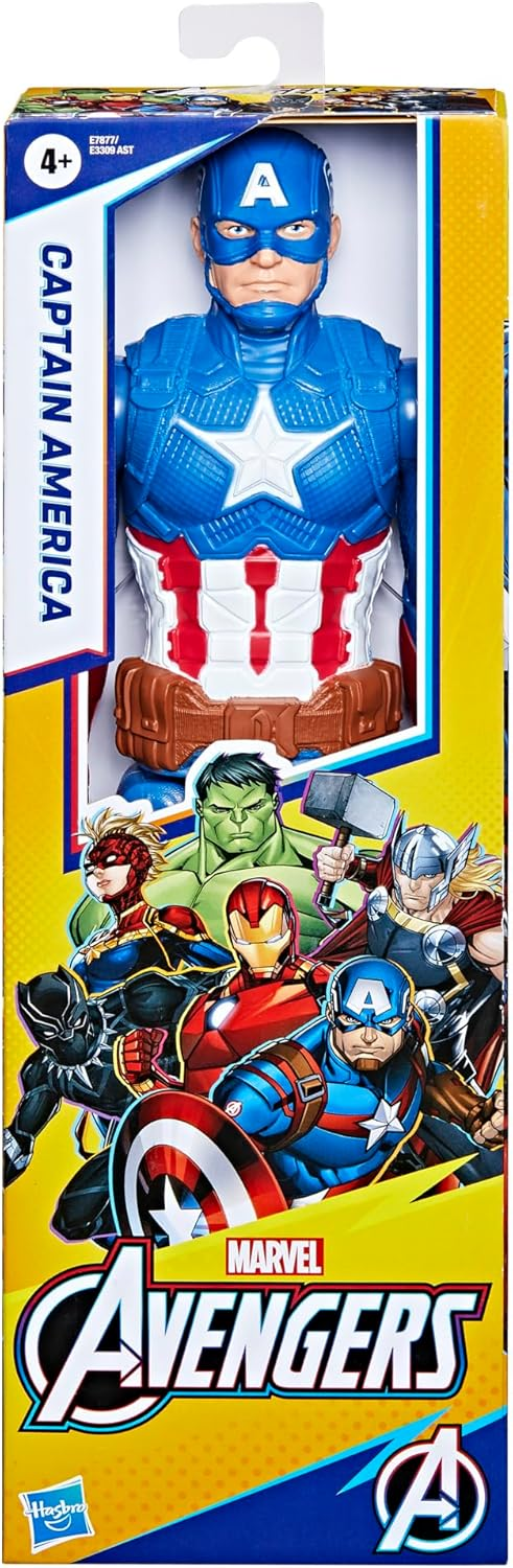 HASBRO GAMING - Avengers Titan Hero Figure Captain …