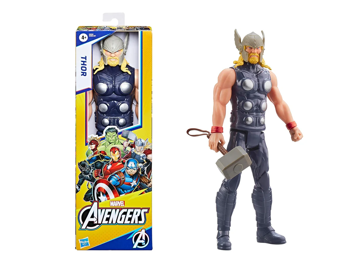 HASBRO - MARVEL AVENGERS TITAN HERO THOR ACTION …