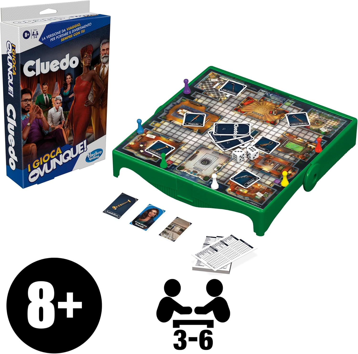 HASBRO GAMING - Cluedo - GRAB AND GO …