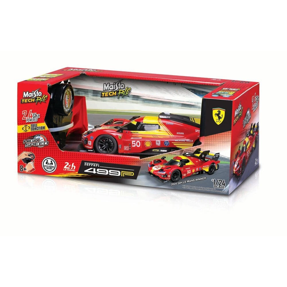 Bburago MAISTO TECH RC FERRARI 499P 2024 Le …