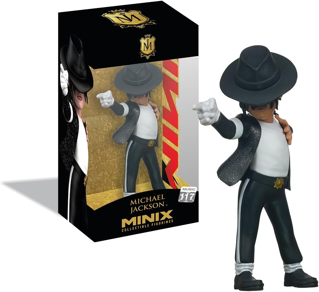 MINIX COLLECTIBLE FIGURINES - MICHAEL JACKSON - BILLIE …