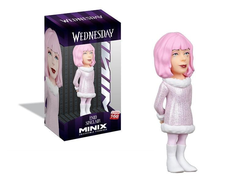 MINIX COLLECTIBLE FIGURINES - WEDNESDAY ADDAMS - ENID …