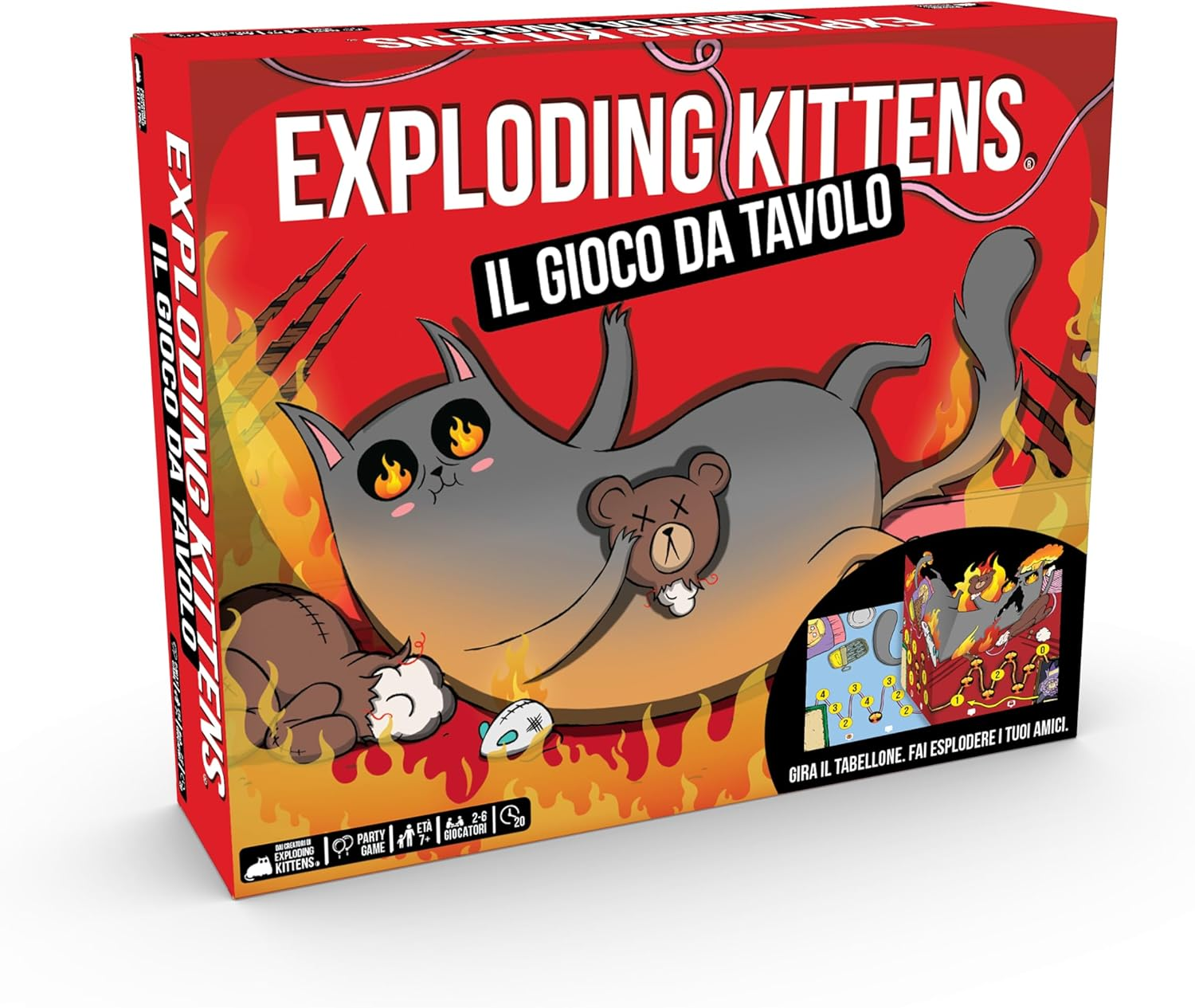 ASMODEE - EXPLODING KITTENS - IL GIOCO DA …