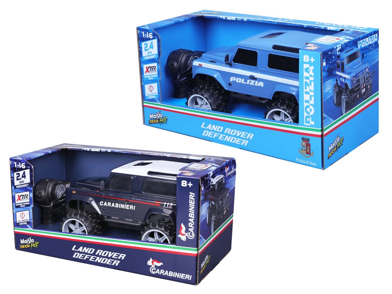 Bburago MAISTO TECH RC LAND ROVER DEFENDER W/LIGHT …