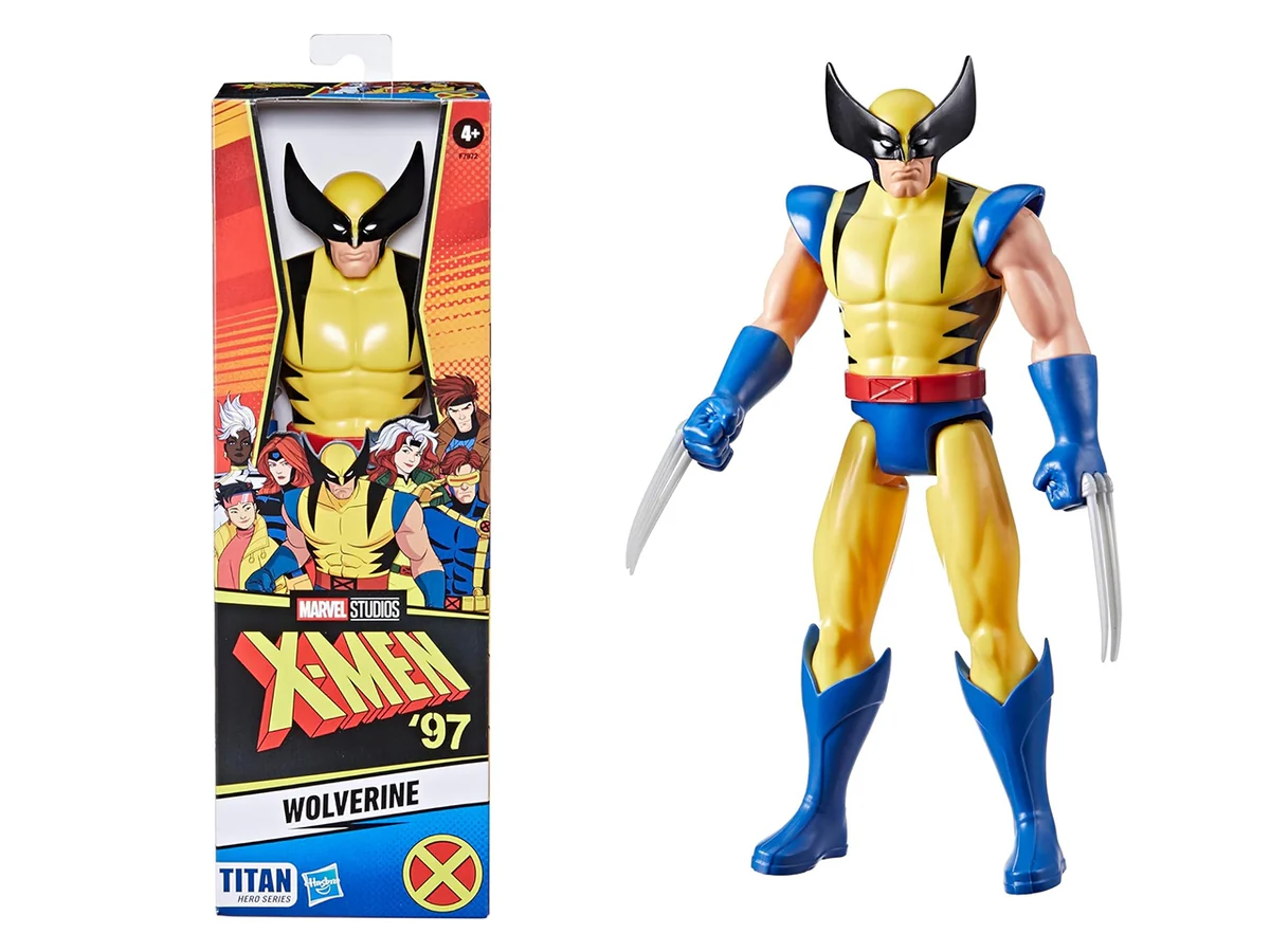 HASBRO - MARVEL AVENGERS TITAN HERO WOLVERINE ACTION …
